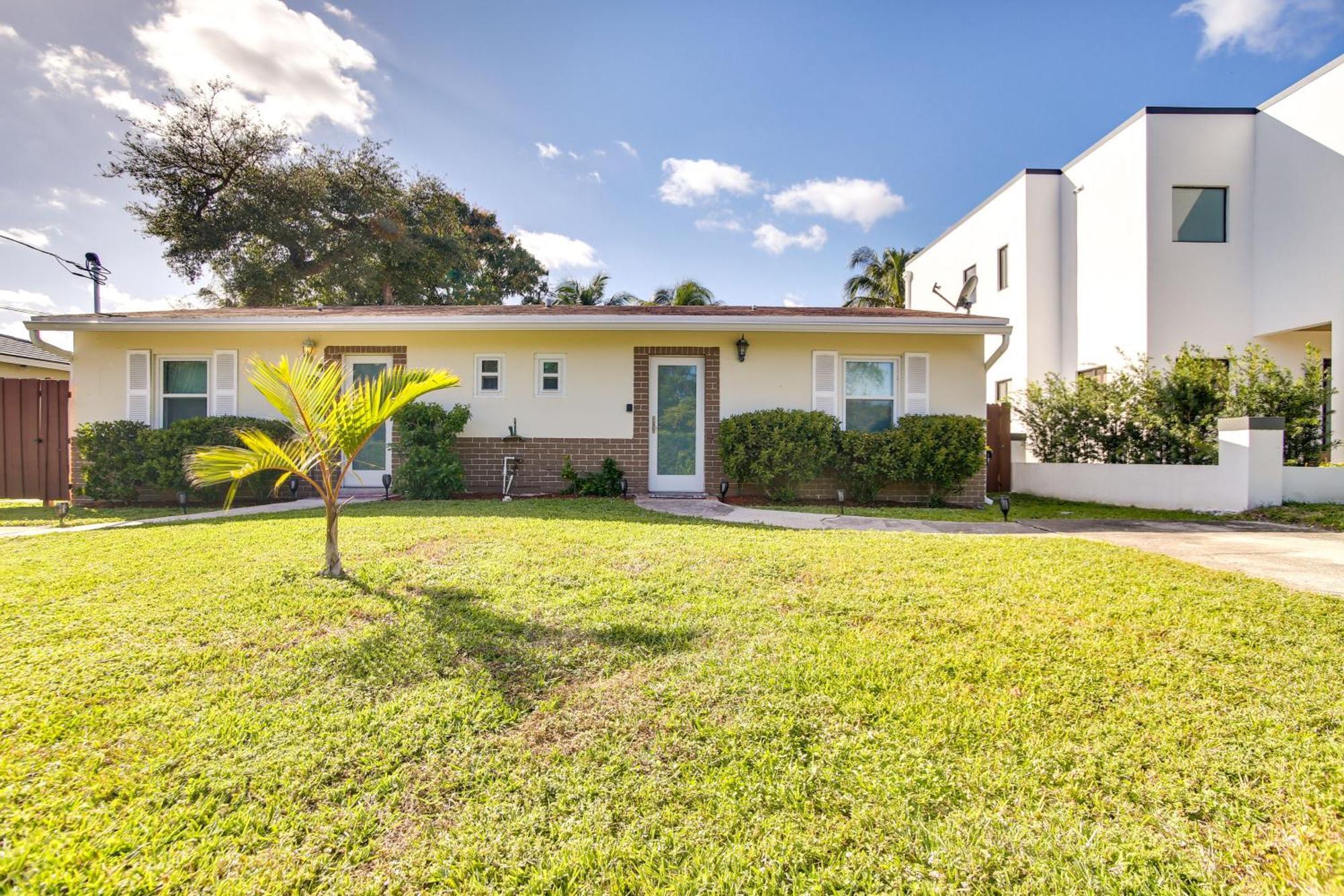 Canal Side Retreat With Dock, By Hollywood Boardwalk Fort Lauderdale Buitenkant foto